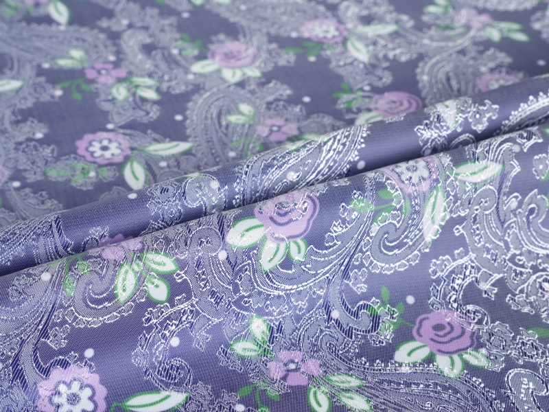 Poliestr-vellose Jacquard wydrukowana tkanina